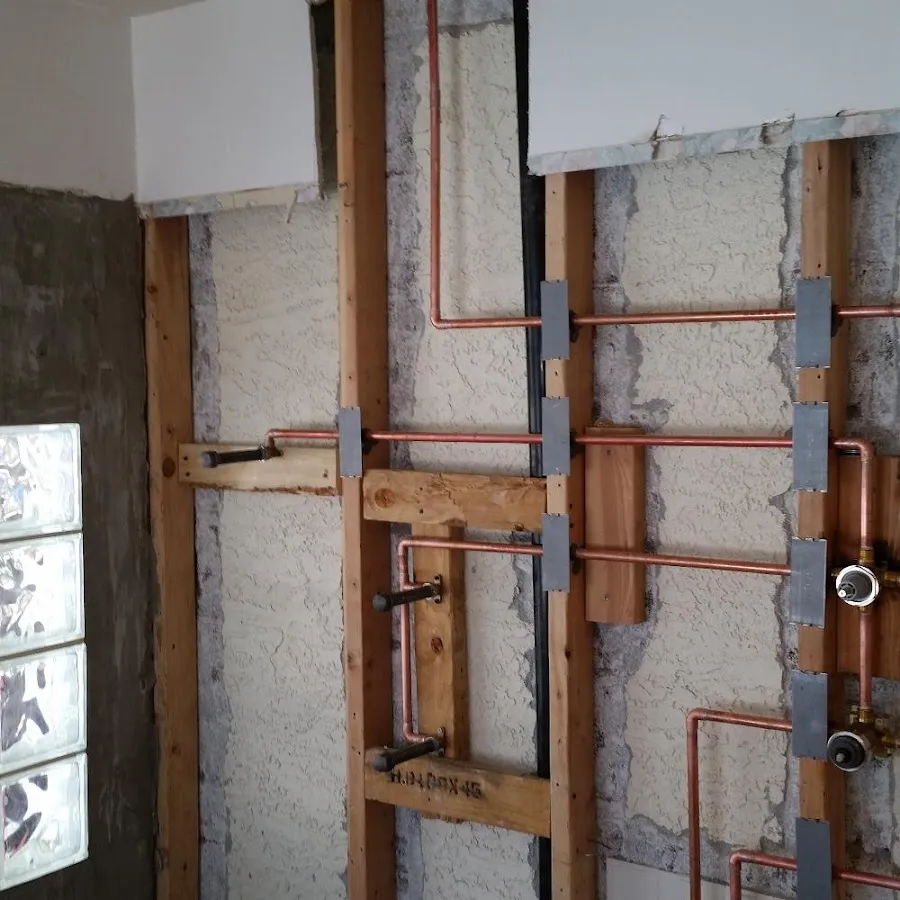 Copper pipe installation for Burst Pipe Repair in Fishers
